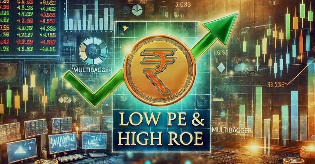 Pe Roe Low PE & high ROE penny stock under Rs 50 zooms 17% with heavy volume ...